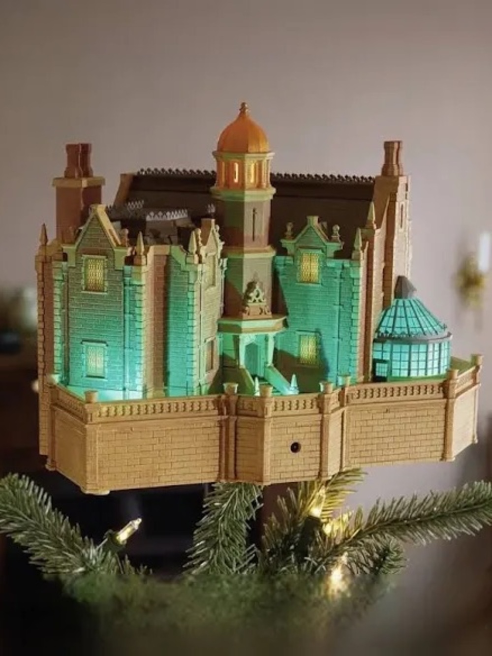 Disney Hallmark Haunted mansion 2023 tree topper NWT